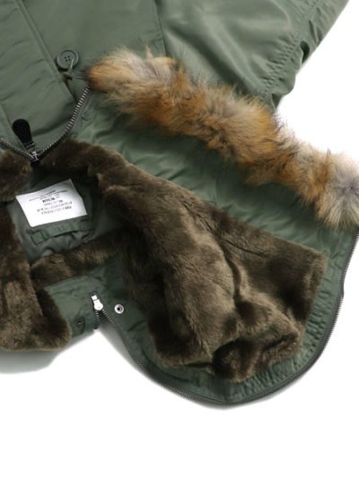 画像5: 【送料無料】AVIREX N-2B COMMERCIAL SAGE