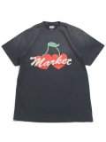 MARKET DOUBLE CHERRIES TEE PIRATE BLACK