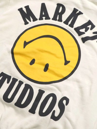 画像4: 【送料無料】MARKET SMILEY UPSIDE DOWN LOCKUP HOODIE U.CTTN