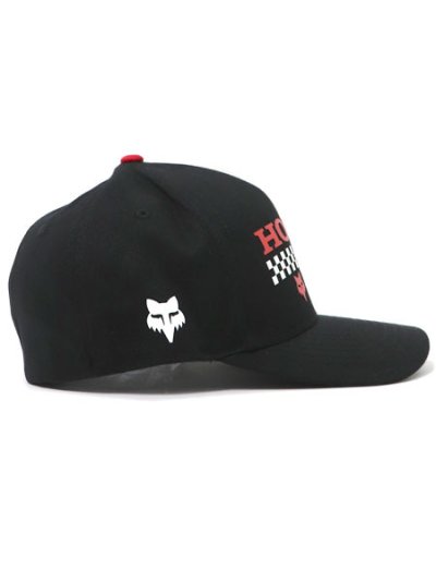 画像4: FOX RACING HONDA FLEXFIT HAT BLACK