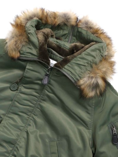 画像3: 【送料無料】AVIREX N-2B COMMERCIAL SAGE