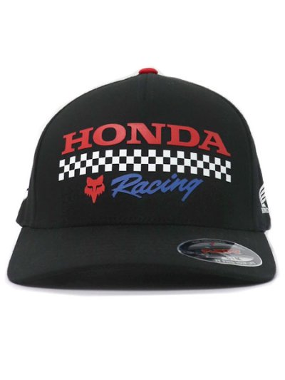 画像2: FOX RACING HONDA FLEXFIT HAT BLACK
