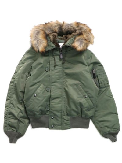 画像1: 【送料無料】AVIREX N-2B COMMERCIAL SAGE