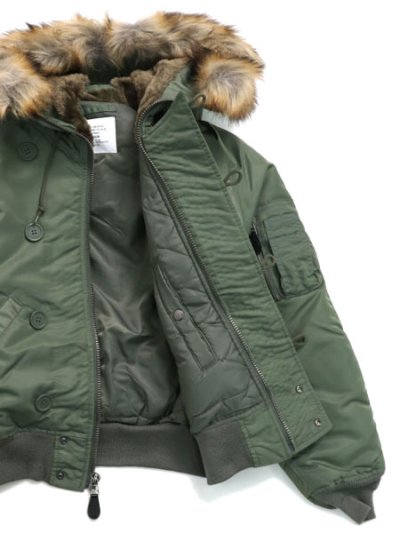 画像8: 【送料無料】AVIREX N-2B COMMERCIAL SAGE