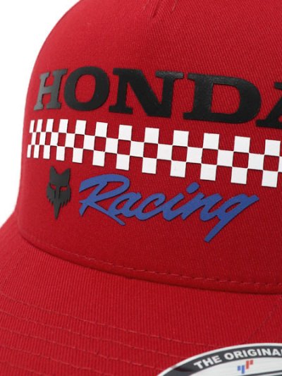 画像7: FOX RACING HONDA FLEXFIT HAT RED