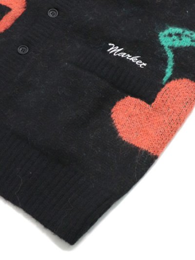 画像4: 【送料無料】MARKET DOUBLE CHERRIES KNIT CARDIGAN