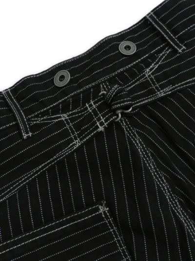 画像6: 【送料無料】SCHOTT OLD HICKORY DENIM PANTS BLACK