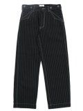 【送料無料】SCHOTT OLD HICKORY DENIM PANTS BLACK