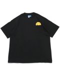 MARKET SMILEY PEEK-A-BOO POCKET TEE JET BLACK