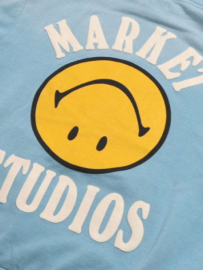 画像4: 【送料無料】MARKET SMILEY UPSIDE DOWN LOCKUP HOODIE RETRO BL