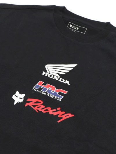 画像3: 【送料無料】FOX RACING HONDA OVERSIZED TEE BLACK