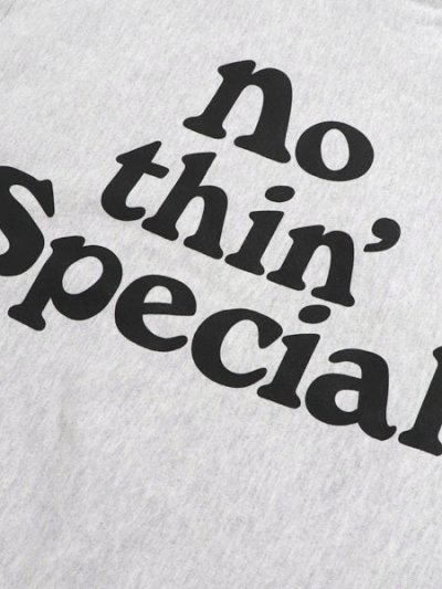 画像4: 【送料無料】NOTHIN' SPECIAL LOGO PULLOVER ASH