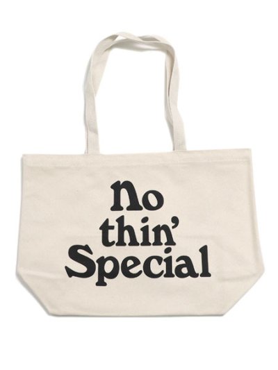 画像2: NOTHIN' SPECIAL LOGO TOTE NATURAL