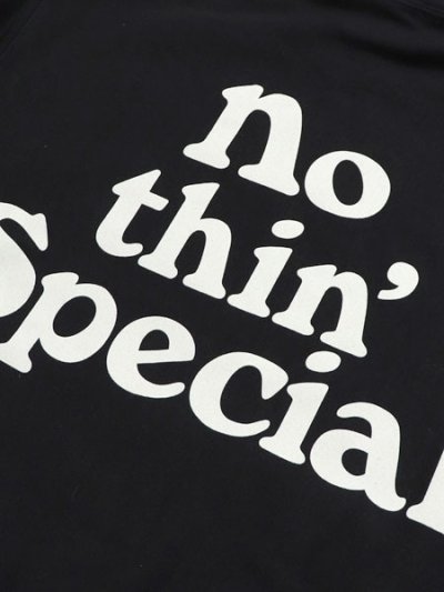画像4: 【送料無料】NOTHIN' SPECIAL LOGO PULLOVER BLACK
