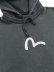 画像3: 【送料無料】EVISU HEAVY WEIGHT RIB PANEL HOODIE LIGTH GREY