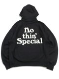 【送料無料】NOTHIN' SPECIAL LOGO PULLOVER BLACK