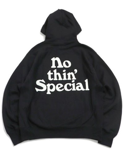 画像1: 【送料無料】NOTHIN' SPECIAL LOGO PULLOVER BLACK