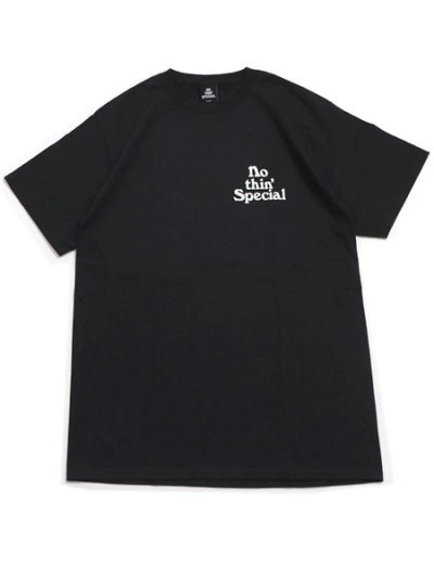 画像2: NOTHIN' SPECIAL LOGO TEE BLACK