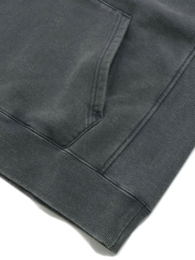 画像5: 【送料無料】EVISU HEAVY WEIGHT RIB PANEL HOODIE LIGTH GREY