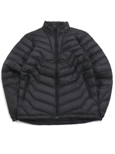 画像1: 【送料無料】MARMOT 1,000FP ARES DOWN SWEATER BLACK