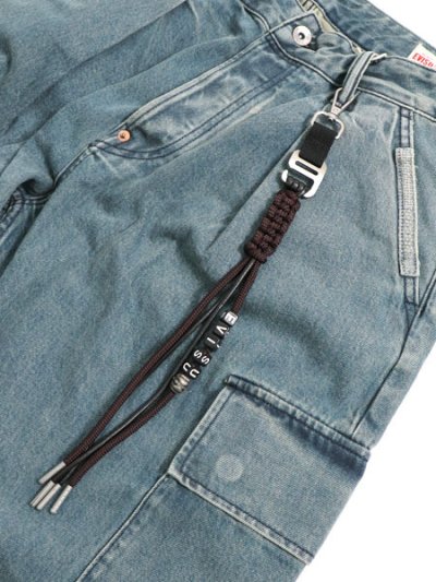 画像9: 【送料無料】EVISU HT,CARG JEANS W/SASHIKO SEAGULL EMB IND