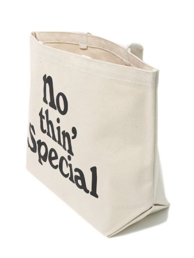 画像4: NOTHIN' SPECIAL LOGO TOTE NATURAL