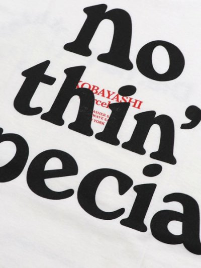 画像4: NOTHIN' SPECIAL COMMAND+E TEE WHITE
