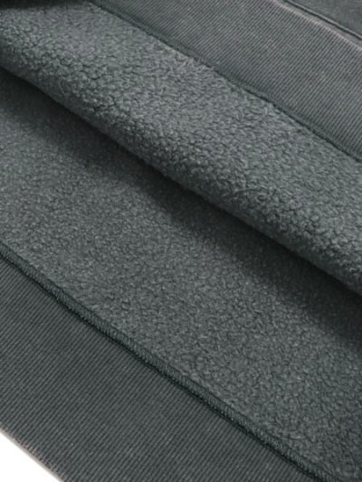 画像6: 【送料無料】EVISU HEAVY WEIGHT RIB PANEL HOODIE LIGTH GREY