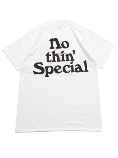 画像2: NOTHIN' SPECIAL COMMAND+E TEE WHITE