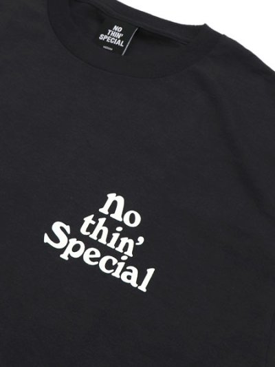 画像3: NOTHIN' SPECIAL LOGO TEE BLACK