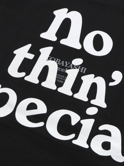 画像4: NOTHIN' SPECIAL COMMAND+E TEE BLACK