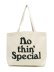 画像1: NOTHIN' SPECIAL LOGO TOTE NATURAL (1)