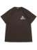 画像2: NOTHIN' SPECIAL LOGO TEE DARK BROWN (2)