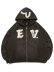 画像1: 【送料無料】EVISU HEAVY WEIGHT WASHED EV HOODIE BROWN (1)