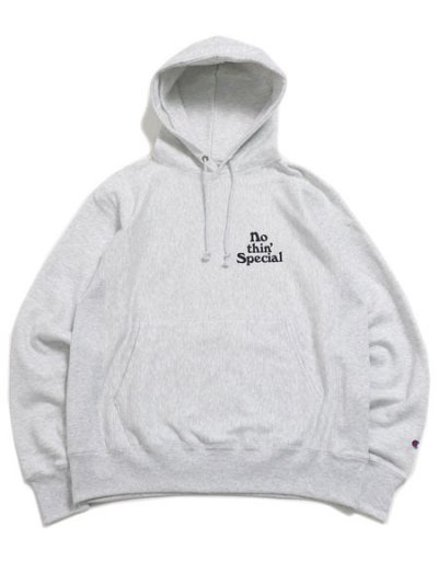 画像2: 【送料無料】NOTHIN' SPECIAL LOGO PULLOVER ASH