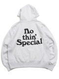 【送料無料】NOTHIN' SPECIAL LOGO PULLOVER ASH