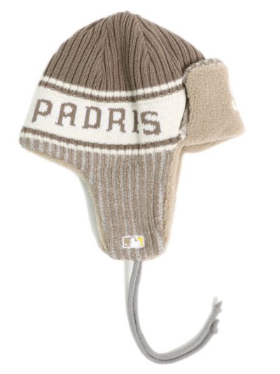 画像2: NEW ERA KNIT TRAPPER PADRES BEIGE