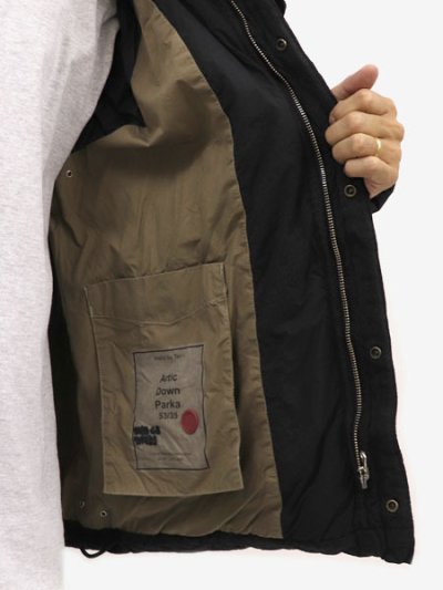 画像9: 【送料無料】Ten-c ARTIC DOWN PARKA BLACK
