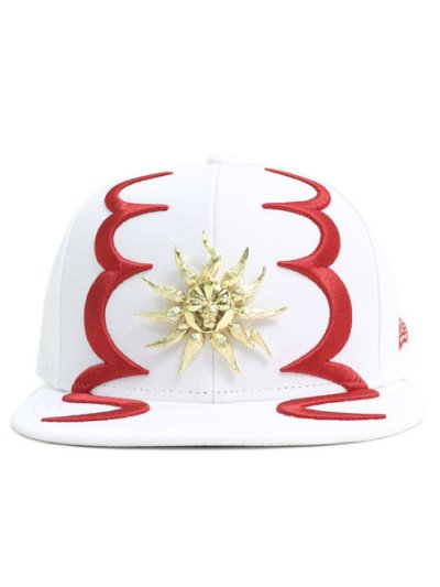 画像2: NEW ERA 59FIFTY TARO OKAMOTO TAIYO PINS WHITE