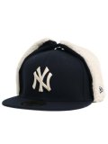 NEW ERA 59FIFTY DOG EAR YANKEES NAVY