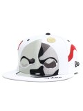 NEW ERA 59FIFTY TARO OKAMOTO BIG TAIYO WHITE