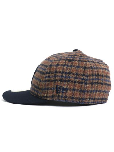 画像3: NEW ERA LP 59FIFTY PLAID FLANNEL YANKEES BROWN/NVY