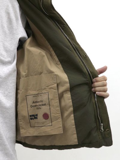 画像9: 【送料無料】Ten-c ANTARCTIC DOWN JACKET GREEN LIZARD