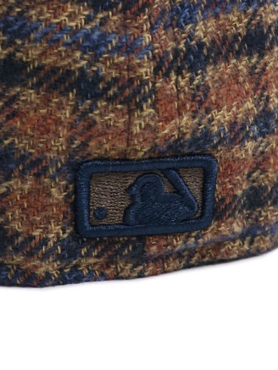 画像7: NEW ERA LP 59FIFTY PLAID FLANNEL YANKEES BROWN/NVY