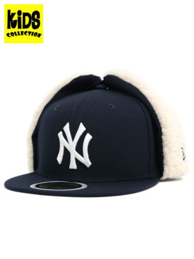 画像1: 【KIDS】NEW ERA YOUTH 59FIFTY DOG EAR YANKEES NAVY