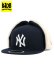 画像1: 【KIDS】NEW ERA YOUTH 59FIFTY DOG EAR YANKEES NAVY (1)