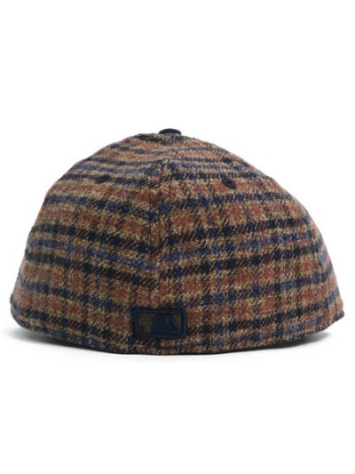 画像4: NEW ERA LP 59FIFTY PLAID FLANNEL YANKEES BROWN/NVY
