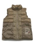 【送料無料】Ten-c DOWN LINER VEST TAUPE