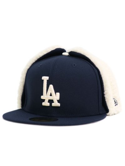 画像1: NEW ERA 59FIFTY DOG EAR DODGERS NIGHT SHIFT NAVY