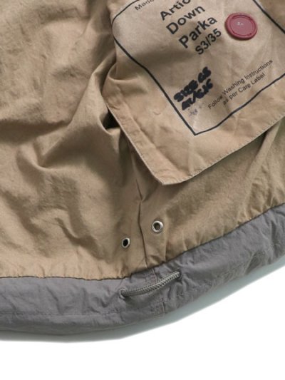 画像3: 【送料無料】Ten-c ARTIC DOWN PARKA IRON GREY